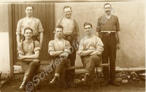 Soldiers of the Gloucestershire Regiment. 1917-191