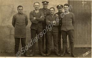 Soldiers of the Gloucestershire Regiment. 1917-191