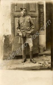 Soldier in the Middle East. Unit unknown. 1915-191