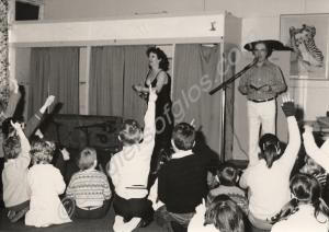 Uncle Jack and Aunty Jill entertaining the childre