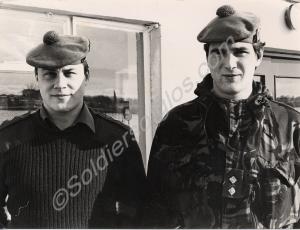 Lieutenant Whiteley and Lieutenant Jefferies, King