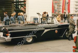 East Geman Official's car. Gloucestershire Regimen