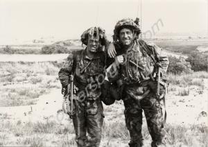 Sergeant Bourne and Lance-Corporal Butt after Mort