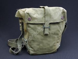 British Army respirator case with 1968 pattern web