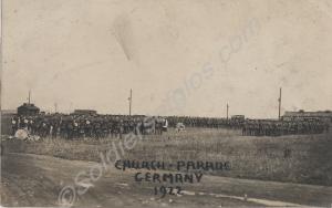 Church Parade. 1st Battalion, The Gloucestershire