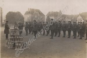 Parade. 1st Battalion, The Gloucestershire Regimen