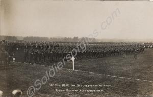 Royal Review. "B" Company, 1st Battalion, The Glou