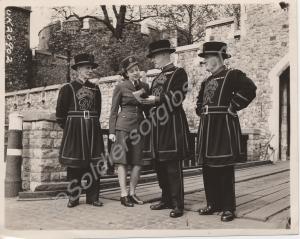Yeoman Warder William Henry "Breezer" Reece. Tower
