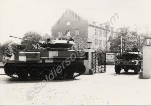 Scimitar Light Reconnaissance Tank and Fox armoure