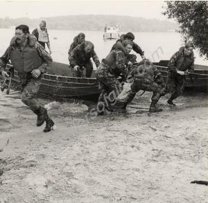 Exercise "Water Bear". Gloucestershire Regiment, B