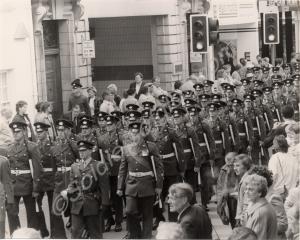 "C" Company, The Gloucestershire Regiment led by S