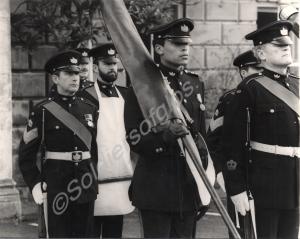 The Gloucestershire Regiment at Freedom of Tewkesb