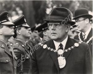 The Gloucestershire Regiment at Freedom of Tewkesb