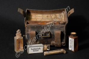 German first aid case, taken on the Somme at High