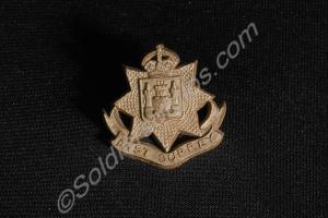 Plastic East Surrey Regiment cap badge. c. 1946.
