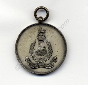 Sporting medal for '120yds Hurdles H.P. 1st' in th