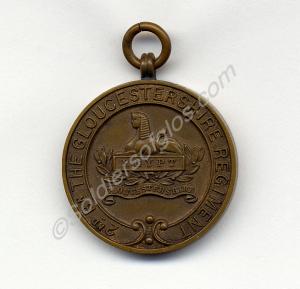 Sporting medal for '480yds Hurdles 1st' in the 2nd