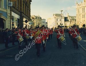 The Band of the Gloucestershire Regiment on Freedo