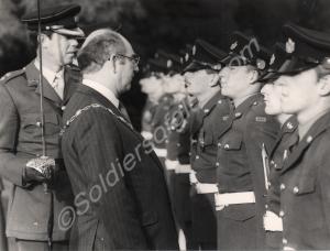 Freedom March through Stroud. With Lieutenant-Colo