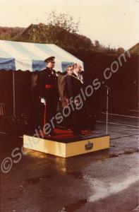 Freedom March through Stroud. Major-General C.J. W