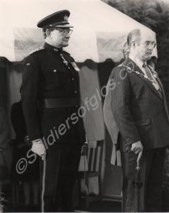 Freedom March through Stroud. Major-General C.J. W