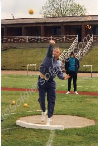 Major Beattie, shot put,  Royal Gloucestershire, B