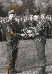 Officer in Command of 3 Platoon Gloucestershire Re