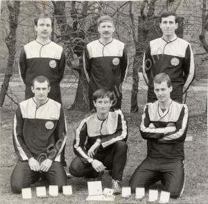 A Gloucestershire Regiment Orienteering Team. 1987