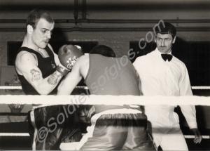 Gloucestershire Regiment Boxing Match, 'Victory fo