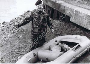 Private Limbrick. Gloucestershire Regiment.  1986.
