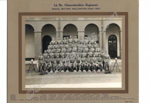 Signal Section.  1st Battalion, The Gloucestershir