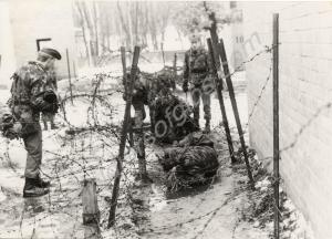 The Rhuleben Village assault course. Gloucestershi