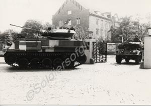 Scimitar Light Reconnaissance Tank and Fox armoure