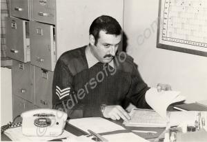'Movements cell' with Sergeant Pomeroy. Glouceste