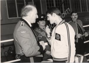 Gloucestershire Regiment Boxing Competition. Priva