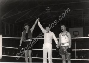 Gloucestershire Regiment Boxing Competition. Corpo