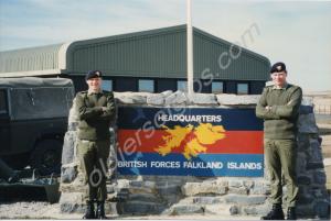 Captain Richard Felton and Major Malcom Nurick. Ro