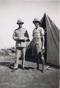 Two soldiers. 5173039 Company Quarter Master Serge