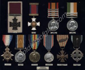 Group of ten medals; Victoria Cross, Distinguished