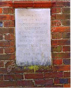 War Memorial to 3rd (Reserve) Battalion, The Glou