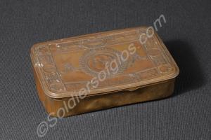 Princess Mary's gift box, Christmas 1914.  Propert