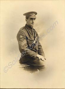 1713 Saddlery Staff Sergeant Arthur Stuart Honey.