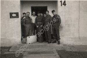 Gloucestershire Regiment Bandsmen. c.1959.