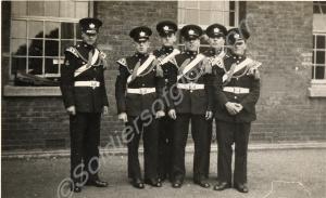 Gloucestershire Regiment Bandsmen. c.1959.