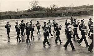 Gloucestershire Regiment Band. Barnard Castle 1953
