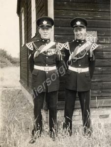 Two Gloucestershire Regiment Bandsmen. 22808602 La