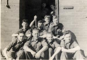 Gloucestershire Regiment Bandsmen.  c.1959.