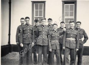Gloucestershire Regiment Bandsmen.  c.1959.