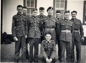 Gloucestershire Regiment Bandsmen.  c.1959.