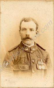 Sergeant F.T. Yarnall. 2nd Battalion, The Gloucest